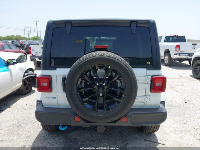 Aukcja sprzedaży 2022 Jeep Wrangler 4xe Unlimited Sahara 4x4, vin: 1C4JJXP68NW208734, numer aukcji: 45485834