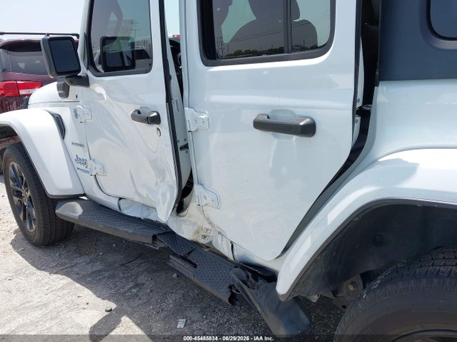 Aukcja sprzedaży 2022 Jeep Wrangler 4xe Unlimited Sahara 4x4, vin: 1C4JJXP68NW208734, numer aukcji: 45485834