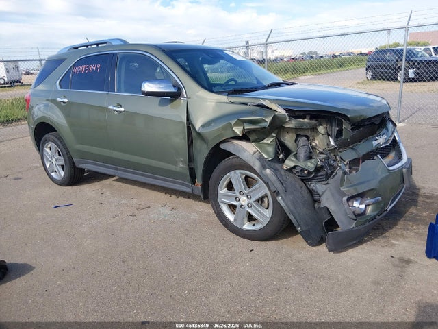 Auction sale of the 2015 Chevrolet Equinox Ltz, vin: 2GNFLHEK1F6152189, lot number: 45485849