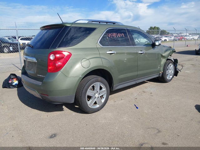 45485849 :رقم المزاد ، 2GNFLHEK1F6152189 vin ، 2015 Chevrolet Equinox Ltz مزاد بيع