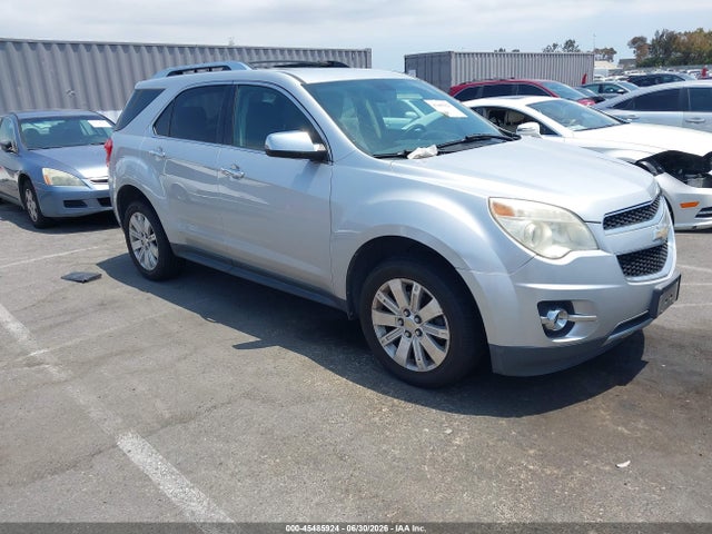 45485924 :رقم المزاد ، 2GNALFEC7B1296568 vin ، 2011 Chevrolet Equinox Ltz مزاد بيع