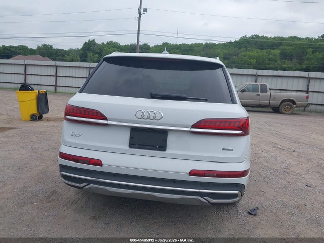 2022 Audi Q7 Premium Plus 55 Tfsi Quattro Tiptronic მანქანა იყიდება აუქციონზე, vin: WA1LXBF79ND020489, აუქციონის ნომერი: 45485932