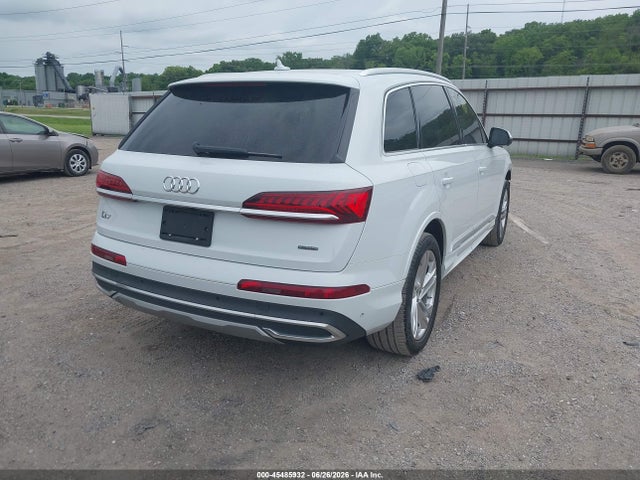 2022 Audi Q7 Premium Plus 55 Tfsi Quattro Tiptronic მანქანა იყიდება აუქციონზე, vin: WA1LXBF79ND020489, აუქციონის ნომერი: 45485932