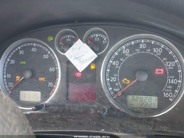 Aukcja sprzedaży 2002 Volkswagen Passat Gls V6, vin: WVWVH63BX2E408901, numer aukcji: 45486050