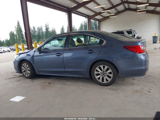 2017 Subaru Legacy 2.5i მანქანა იყიდება აუქციონზე, vin: 4S3BNAB64H3012325, აუქციონის ნომერი: 45486106
