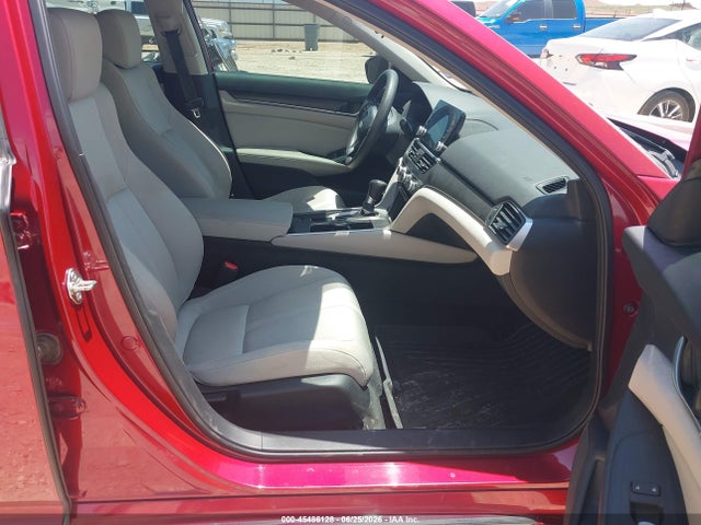 45486128 :رقم المزاد ، 1HGCV1F41JA136178 vin ، 2018 Honda Accord Ex مزاد بيع