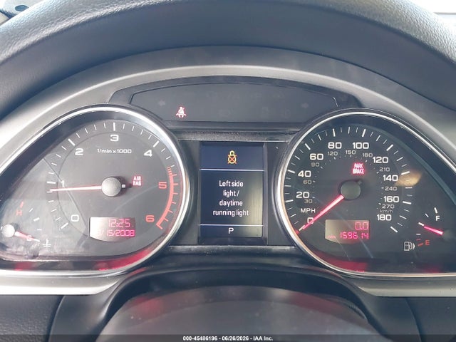 Aukcja sprzedaży 2009 Audi Q7 3.0 Tdi, vin: WA1AM74LX9D036073, numer aukcji: 45486196