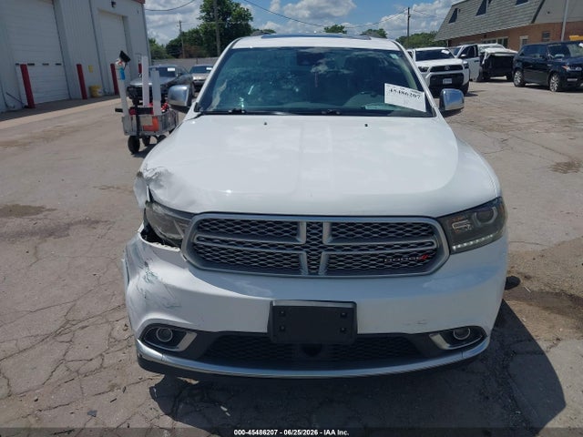 45486207 :رقم المزاد ، 1C4RDJEG3GC398160 vin ، 2016 Dodge Durango Citadel Anodized Platinum مزاد بيع