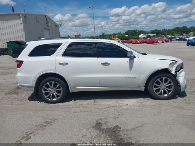 45486207 :رقم المزاد ، 1C4RDJEG3GC398160 vin ، 2016 Dodge Durango Citadel Anodized Platinum مزاد بيع