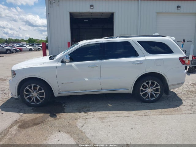 45486207 :رقم المزاد ، 1C4RDJEG3GC398160 vin ، 2016 Dodge Durango Citadel Anodized Platinum مزاد بيع