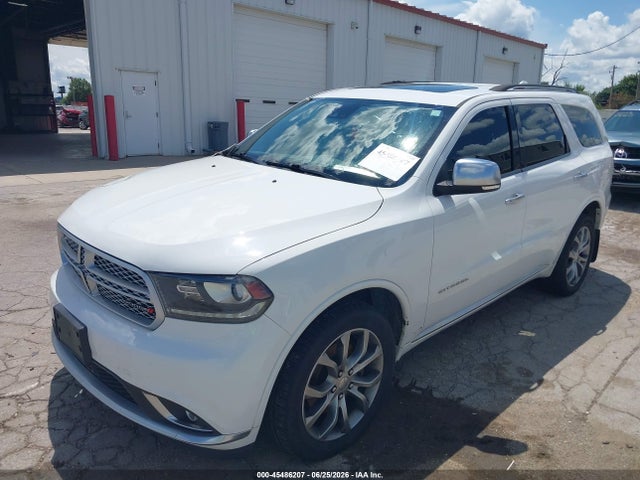 45486207 :رقم المزاد ، 1C4RDJEG3GC398160 vin ، 2016 Dodge Durango Citadel Anodized Platinum مزاد بيع