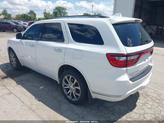 45486207 :رقم المزاد ، 1C4RDJEG3GC398160 vin ، 2016 Dodge Durango Citadel Anodized Platinum مزاد بيع