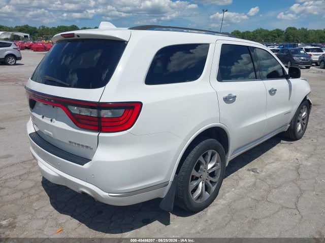 45486207 :رقم المزاد ، 1C4RDJEG3GC398160 vin ، 2016 Dodge Durango Citadel Anodized Platinum مزاد بيع