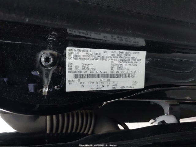 1FADP3K2XGL258473 Ford FOCUS SE