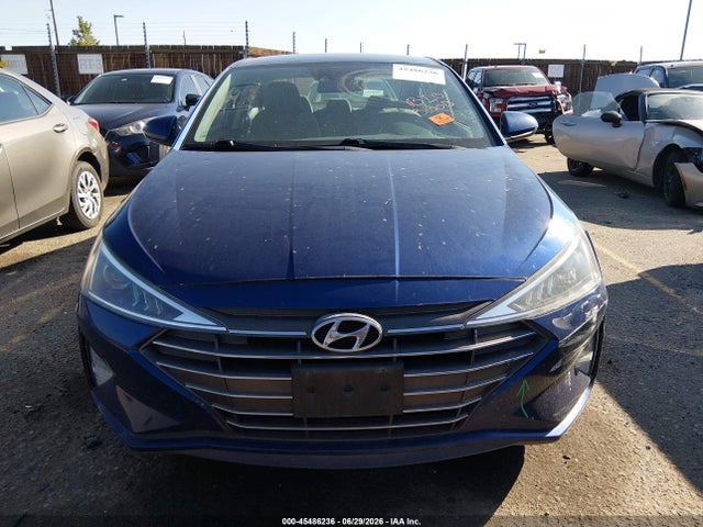 2019 Hyundai Elantra Sel მანქანა იყიდება აუქციონზე, vin: 5NPD84LF1KH439859, აუქციონის ნომერი: 45486236