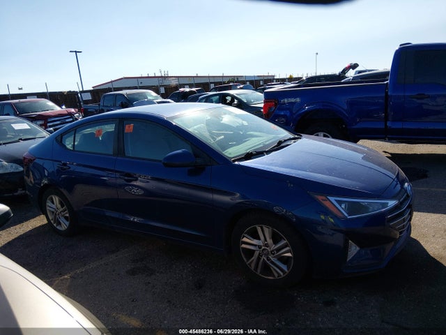 2019 Hyundai Elantra Sel მანქანა იყიდება აუქციონზე, vin: 5NPD84LF1KH439859, აუქციონის ნომერი: 45486236