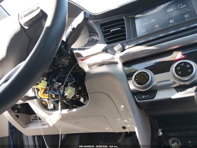 2019 Hyundai Elantra Sel მანქანა იყიდება აუქციონზე, vin: 5NPD84LF1KH439859, აუქციონის ნომერი: 45486236