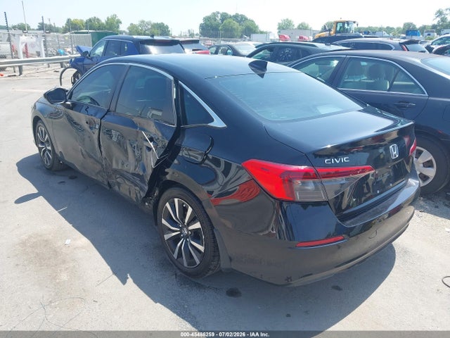 45486259 :رقم المزاد ، 2HGFE1F78PH321653 vin ، 2023 Honda Civic Ex/ex W/o Bsi مزاد بيع