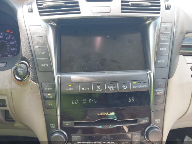 45486289 :رقم المزاد ، JTHGL46F685027953 vin ، 2008 Lexus Ls 460 L مزاد بيع
