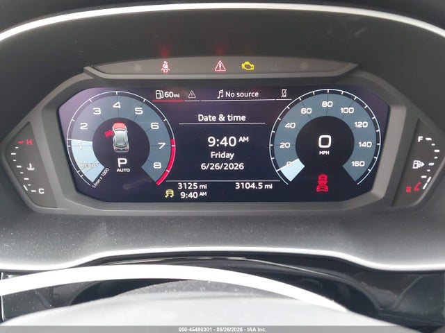 WA1DECF32S1110321 Audi Q3 Premium 45 Tfsi S Line Quattro Tiptronic