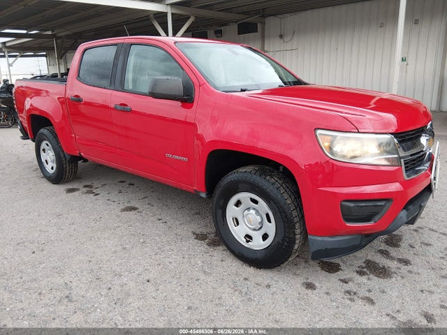 Chevrolet Colorado 4wd Wt 2017 1GCGTBEN5H1267243 zdjęcie główne