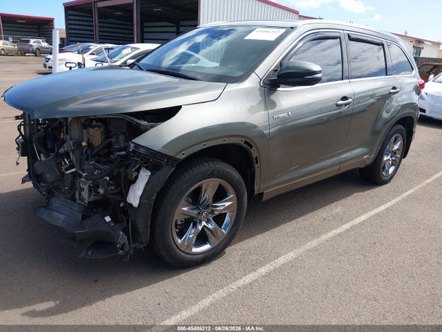 45486312 :رقم المزاد ، 5TDDGRFH1JS043257 vin ، 2018 Toyota Highlander Hybrid Limited مزاد بيع