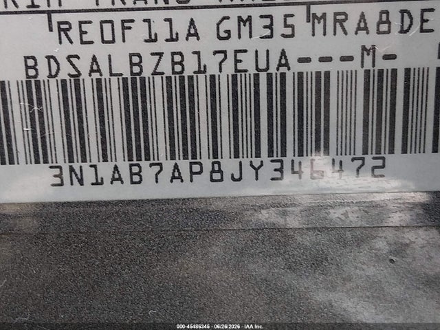 Nissan SENTRA S 2018 3N1AB7AP8JY346472 Image 9