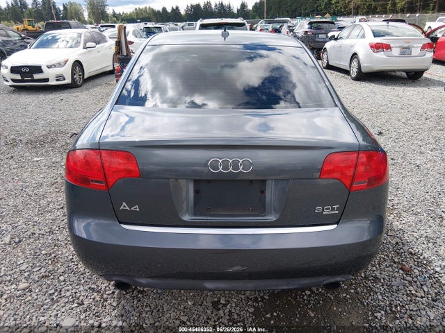 Продаж на аукціоні авто 2008 Audi A4 2.0t, vin: WAUDF78E78A054486, номер лоту: 45486353