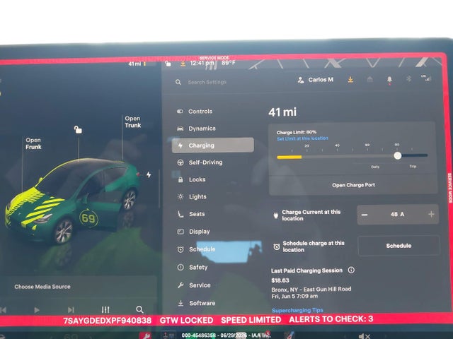 7SAYGDEDXPF940838 Tesla Model Y Rwd