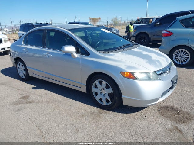 45486420 :رقم المزاد ، 2HGFA16578H300479 vin ، 2008 Honda Civic Lx مزاد بيع