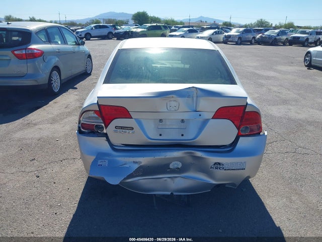 45486420 :رقم المزاد ، 2HGFA16578H300479 vin ، 2008 Honda Civic Lx مزاد بيع