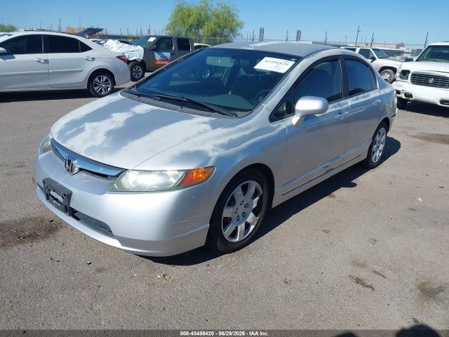 45486420 :رقم المزاد ، 2HGFA16578H300479 vin ، 2008 Honda Civic Lx مزاد بيع