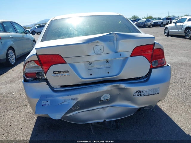 45486420 :رقم المزاد ، 2HGFA16578H300479 vin ، 2008 Honda Civic Lx مزاد بيع
