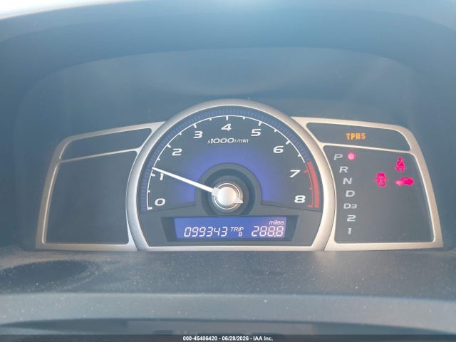 45486420 :رقم المزاد ، 2HGFA16578H300479 vin ، 2008 Honda Civic Lx مزاد بيع