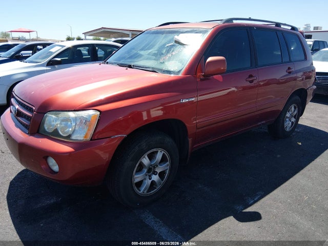 45486509 :رقم المزاد ، JTEHF21A420089042 vin ، 2002 Toyota Highlander Limited V6 مزاد بيع