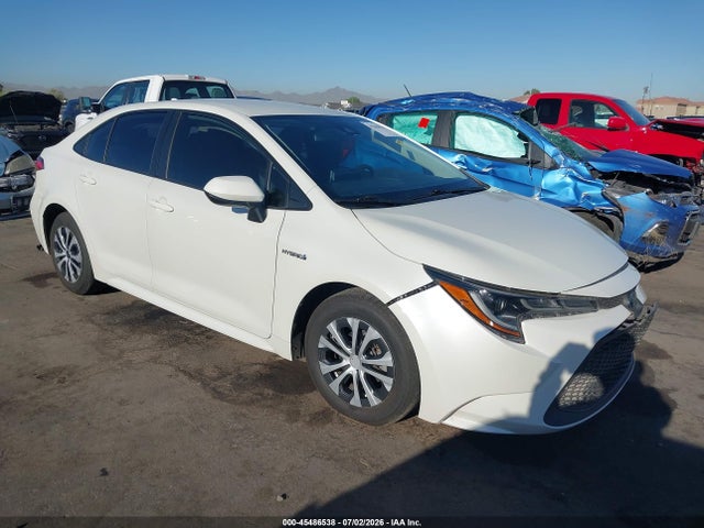 Aukcja sprzedaży 2021 Toyota Corolla Hybrid Le, vin: JTDEAMDE8MJ013501, numer aukcji: 45486538