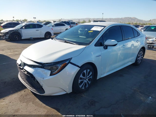 45486538 :رقم المزاد ، JTDEAMDE8MJ013501 vin ، 2021 Toyota Corolla Hybrid Le مزاد بيع
