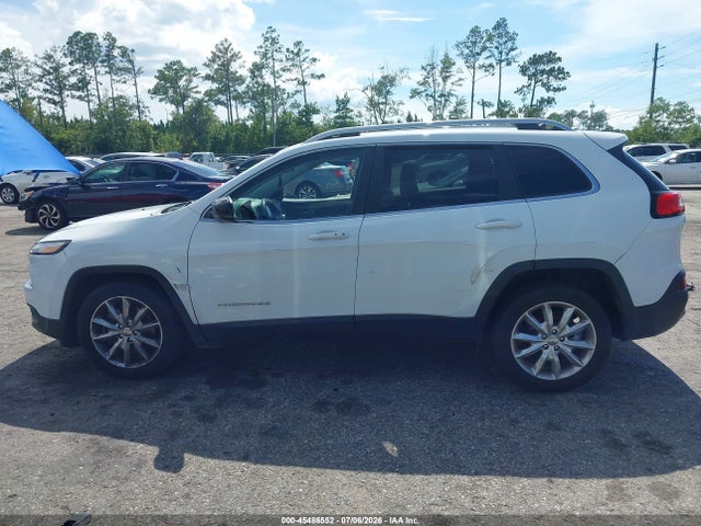 2017 Jeep Cherokee Limited მანქანა იყიდება აუქციონზე, vin: 1C4PJLDBXHW595764, აუქციონის ნომერი: 45486552