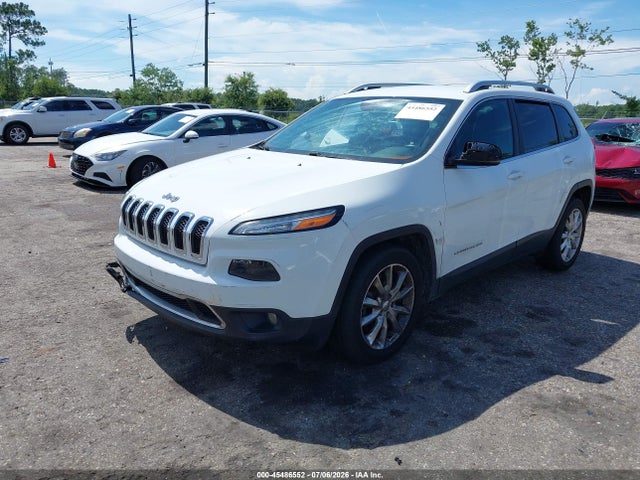 2017 Jeep Cherokee Limited მანქანა იყიდება აუქციონზე, vin: 1C4PJLDBXHW595764, აუქციონის ნომერი: 45486552
