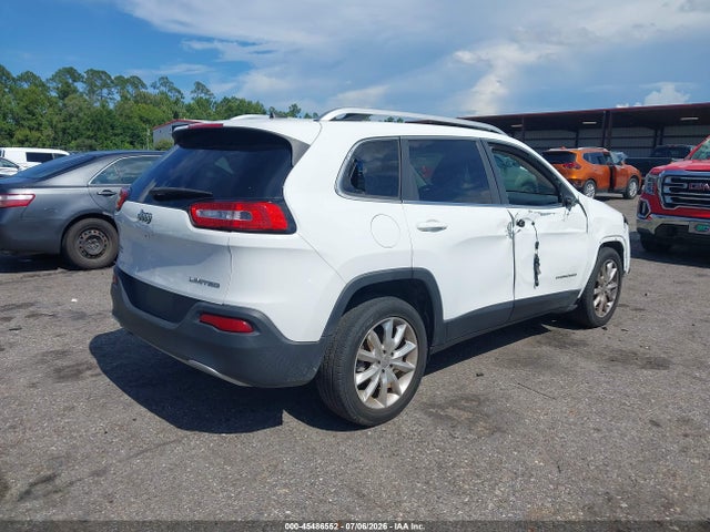 2017 Jeep Cherokee Limited მანქანა იყიდება აუქციონზე, vin: 1C4PJLDBXHW595764, აუქციონის ნომერი: 45486552