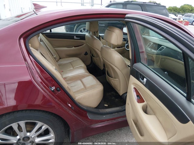 2013 Hyundai Genesis 3.8 მანქანა იყიდება აუქციონზე, vin: KMHGC4DD4DU224859, აუქციონის ნომერი: 45486592