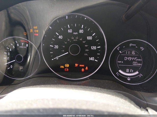 Продаж на аукціоні авто 2018 Honda Hr-v Ex, vin: 3CZRU6H55JG721422, номер лоту: 45486745