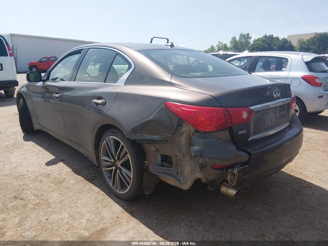 Продаж на аукціоні авто 2015 Infiniti Q50 Sport, vin: JN1BV7AR4FM393439, номер лоту: 45486748