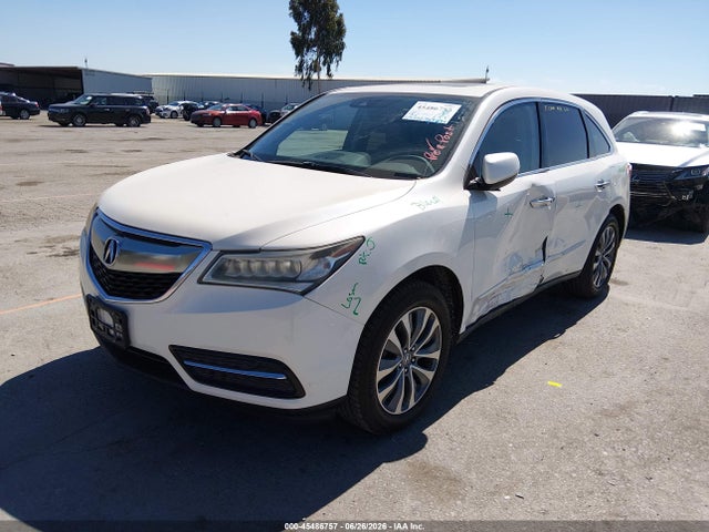 Auction sale of the 2016 Acura Mdx Technology   Acurawatch Plus Packages/technology Package, vin: 5FRYD3H42GB010734, lot number: 45486757