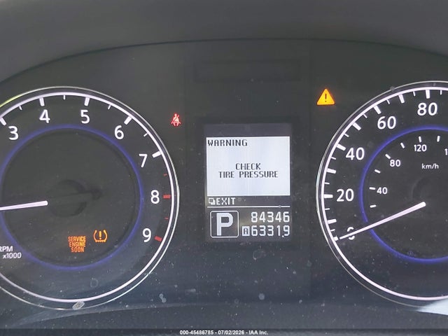45486785 :رقم المزاد ، JN1CV6AR2CM677579 vin ، 2012 Infiniti G37x مزاد بيع