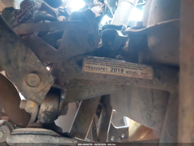 Продажа на аукционе авто 2019 Honda Trx420 Fe, vin: 1HFTE49C3K4500321, номер лота: 45486795