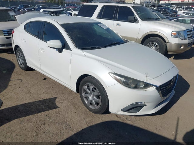 45486840 :رقم المزاد ، JM1BM1U70F1222261 vin ، 2015 Mazda Mazda3 I Sport مزاد بيع