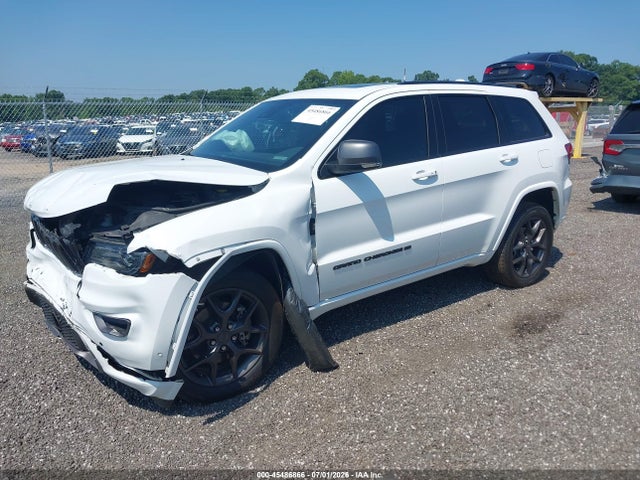 2021 Jeep Grand Cherokee 80th Anniversary 4x4 მანქანა იყიდება აუქციონზე, vin: 1C4RJFBG1MC745734, აუქციონის ნომერი: 45486866