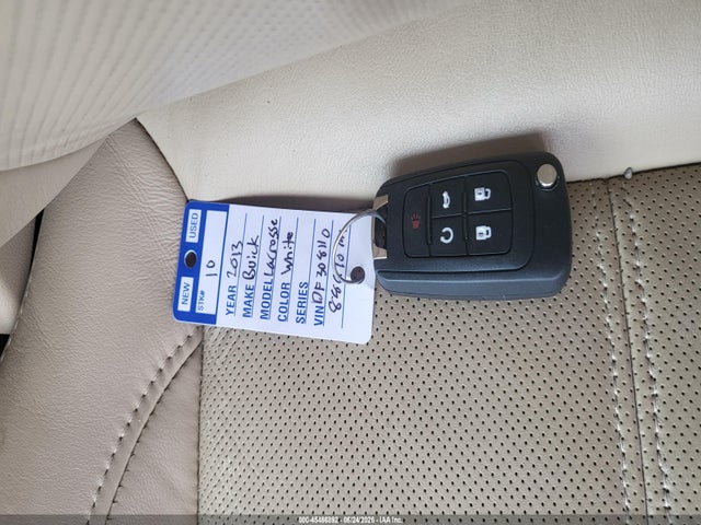 Продаж на аукціоні авто 2013 Buick Lacrosse Premium 1 Group, vin: 1G4GF5E36DF308110, номер лоту: 45486892