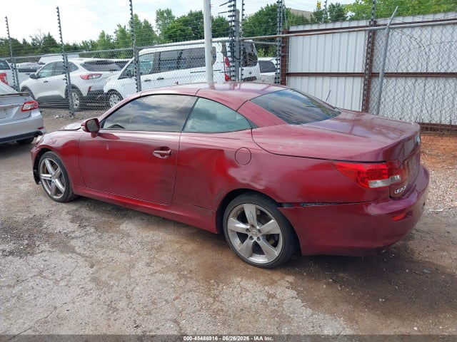 Aukcja sprzedaży 2010 Lexus Is 350c, vin: JTHFE2C29A2501400, numer aukcji: 45486916